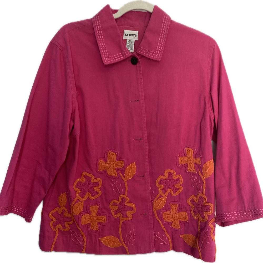 Chico’s size 2 jacket/top